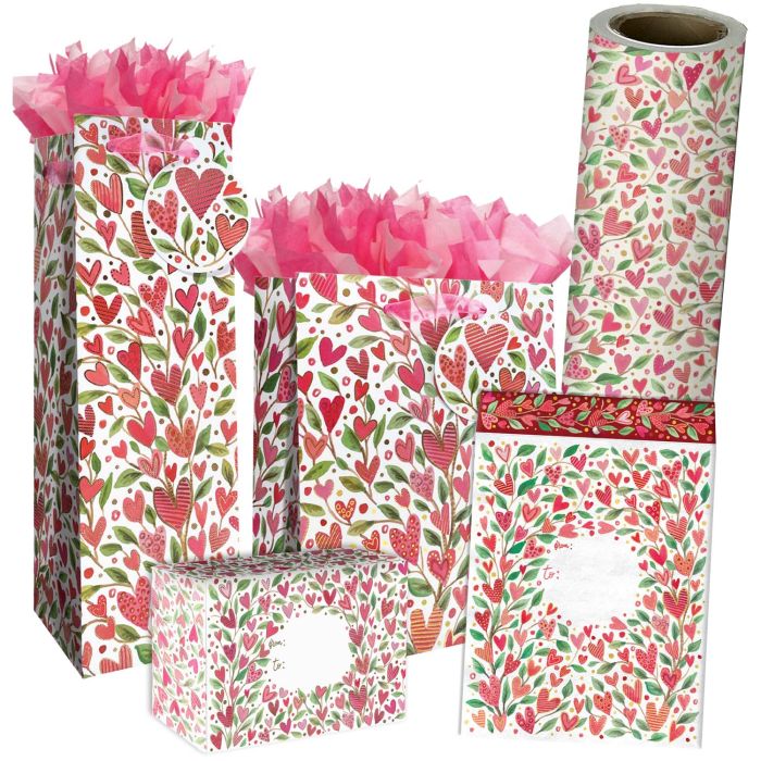Love Grows Gift Bags, Wrapping Paper, & Mailers