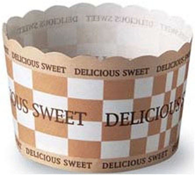Sweet Check - Baking Cup - (11.8 oz) 3.1 Dia. x 2.4"