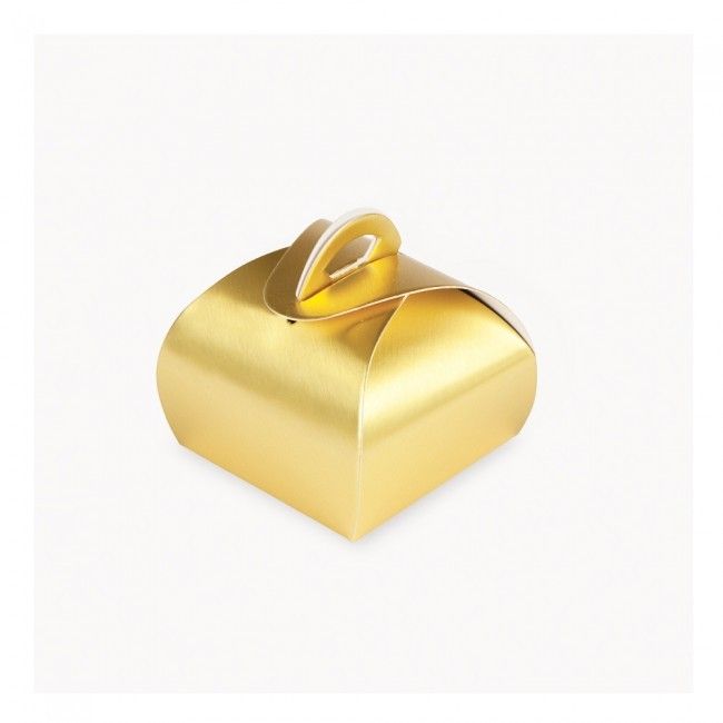 Dusty Gold - Single Truffle Tote - 1-1/2 x 1-1/2 x 1-1/4"