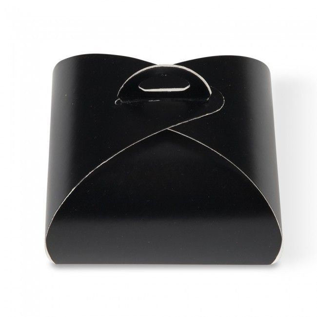 Black - Four Truffle Tote - 3 x 3 x 1-5/8"