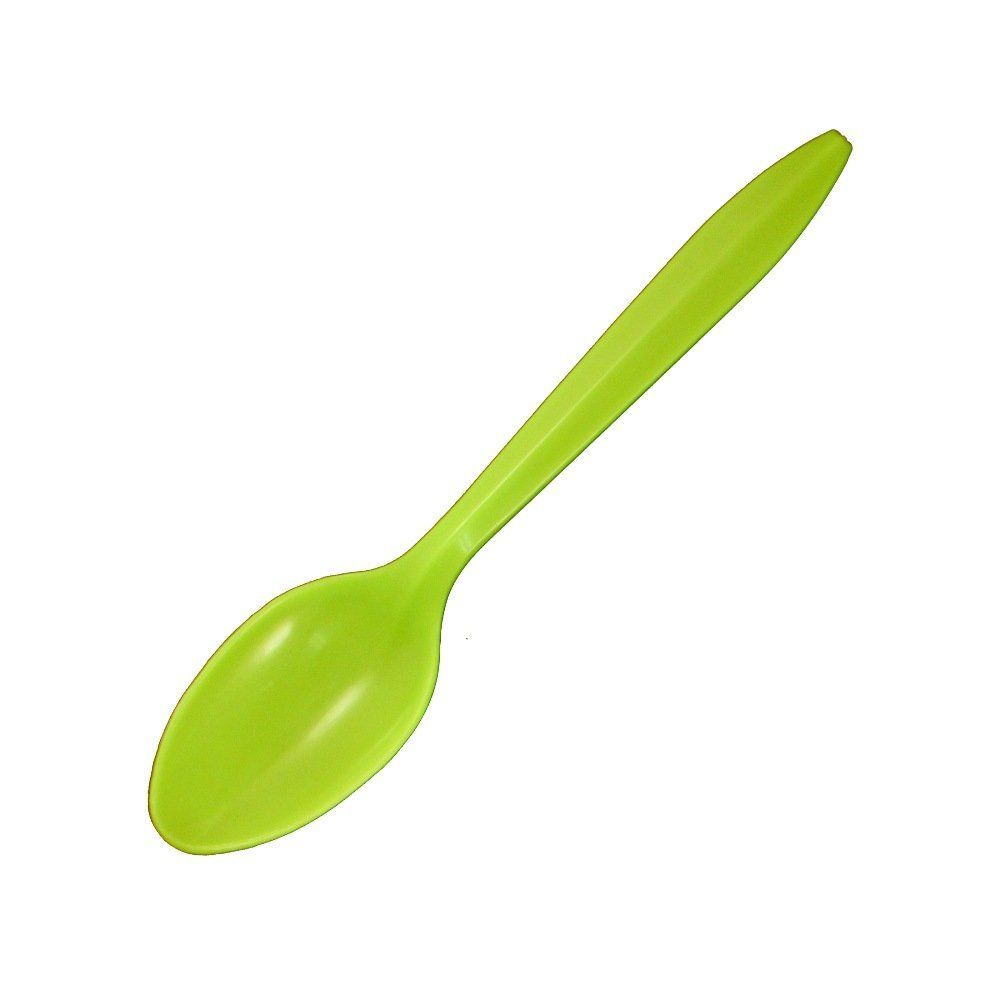 Lime Green - Medium Weight Spoon - 5-3/4 (Handle) x 1-3/16" (W)
