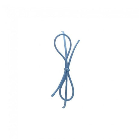 Matte Light Blue - Pre Tied Stretch Loop - 10" Loop (18" untied)