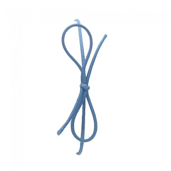 Matte Light Blue - Pre Tied Stretch Loop - 19" Loop (28" untied)