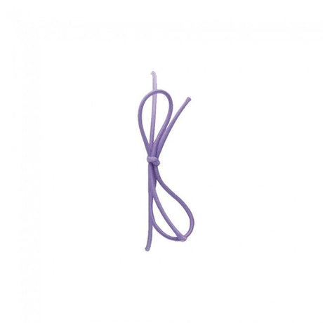 Matte Purple - Pre Tied Stretch Loop - 10" Loop (18" untied)
