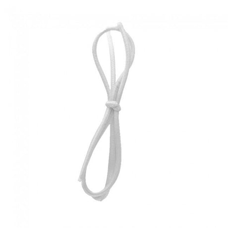 Matte White - Pre Tied Stretch Loop - 19" Loop (28" untied)