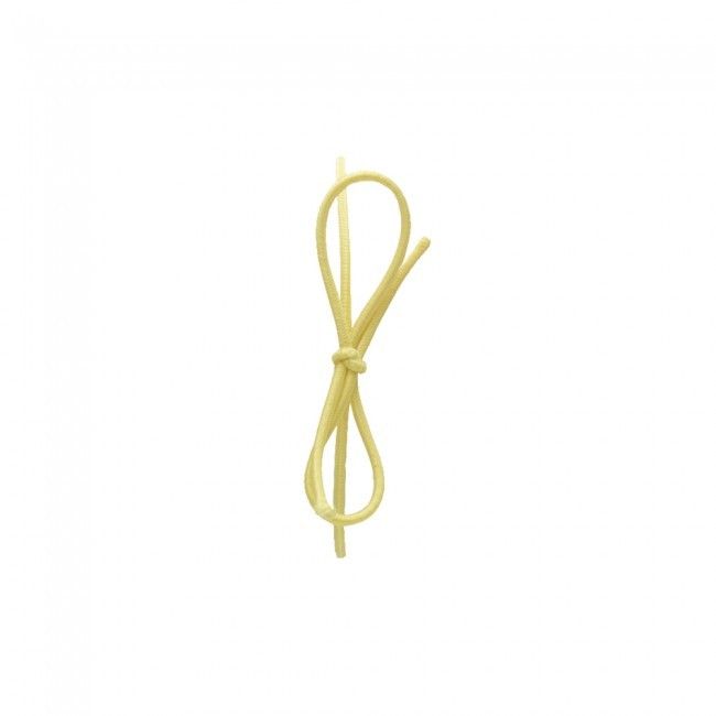 Matte Yellow - Pre Tied Stretch Loop - 10" Loop (18" untied)