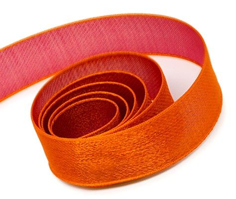 Pink / Orange - Mozart Ribbon - 7/8" x 100 Yards