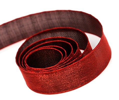 Red - Mozart Ribbon - 7/8" x 25 Yards
