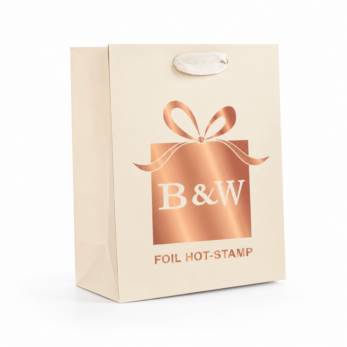 8 x 4 x 10" / 1 Color Foil Hot-Stamp / Case/100