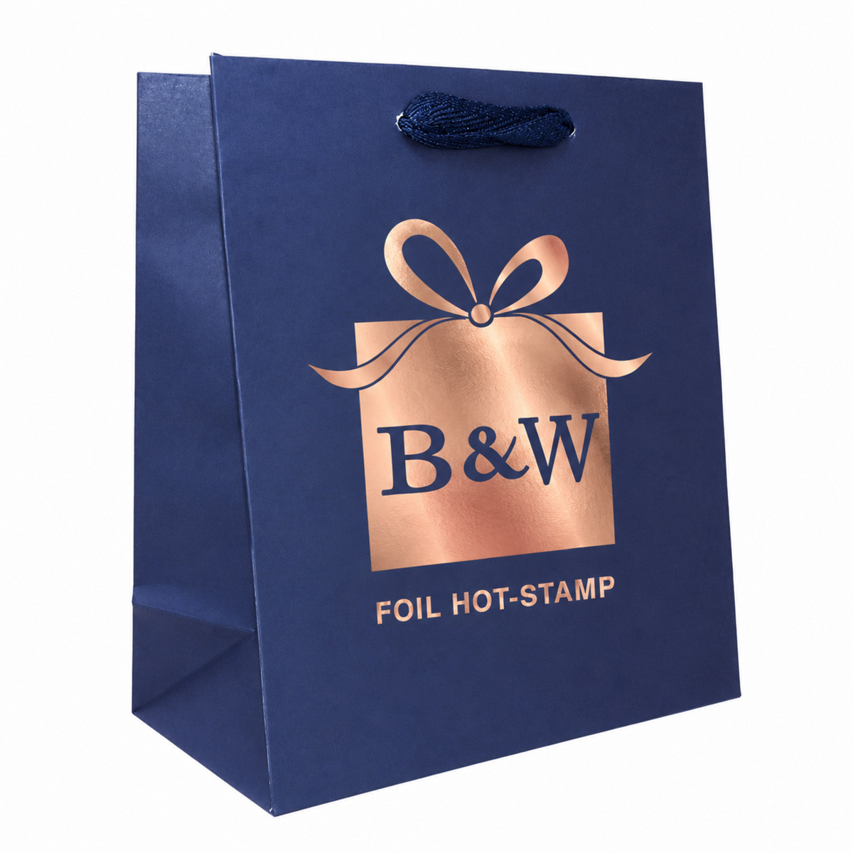 8 x 4 x 10" / 1 Color Foil Hot-Stamp / Case/100