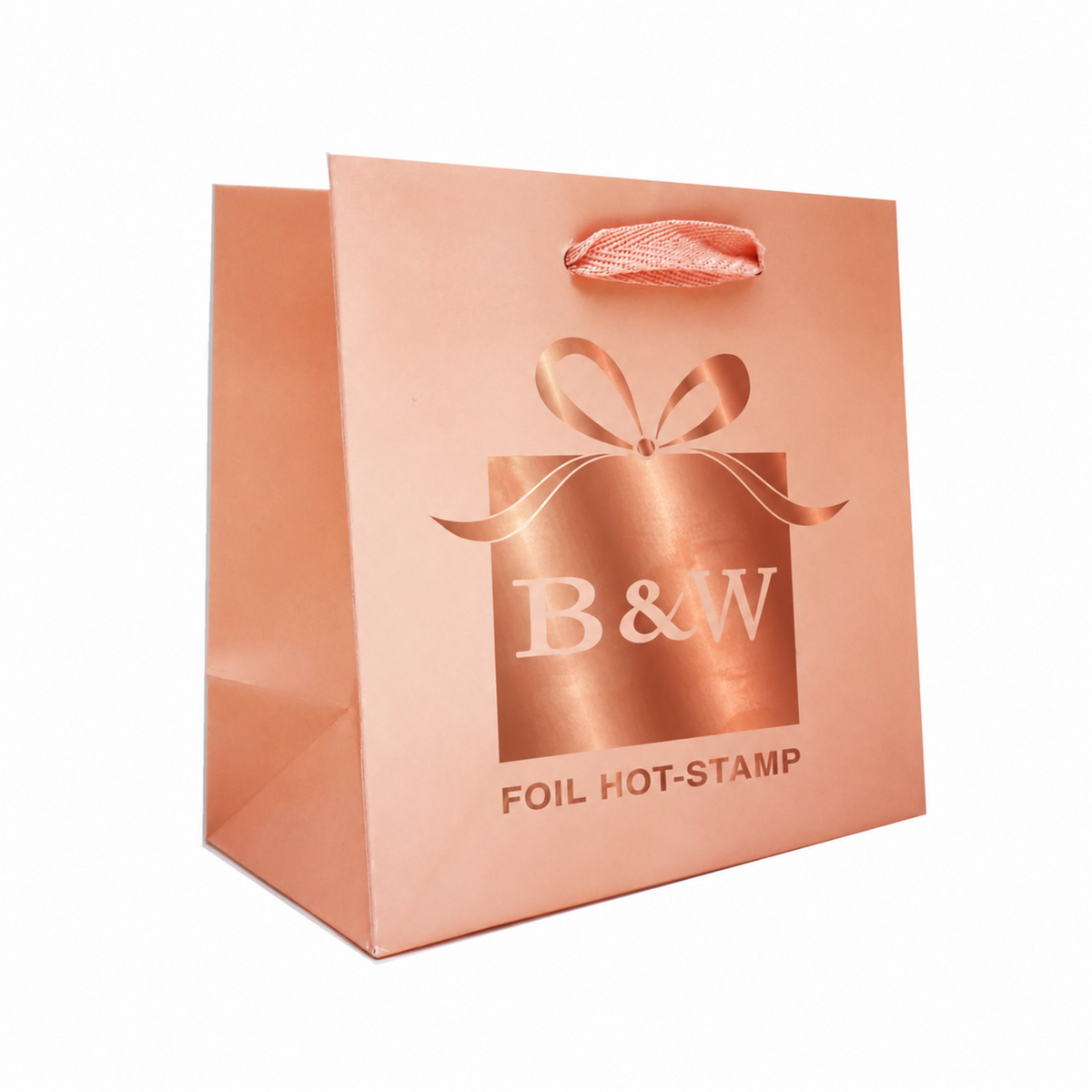 6.5 x 3.5 x 6.5" / 1 Color Foil Hot-Stamp / Case/100