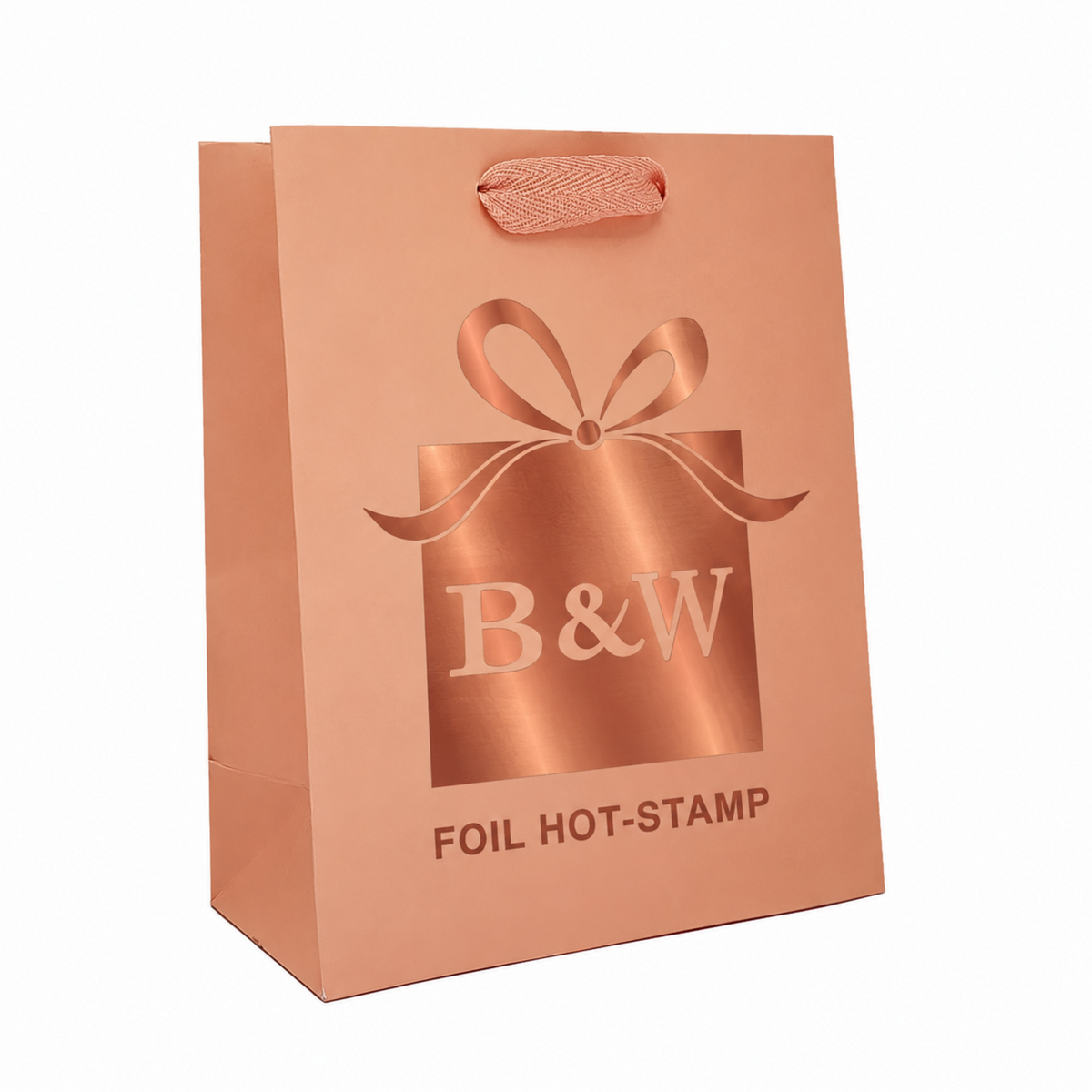 8 x 4 x 10" / 1 Color Foil Hot-Stamp / Case/100