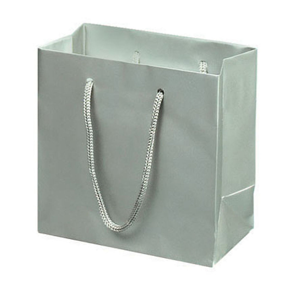 Matte Bronze Platinum - Matte Euro Tote - 6-1/2 x 3-1/2 x 6-1/2"