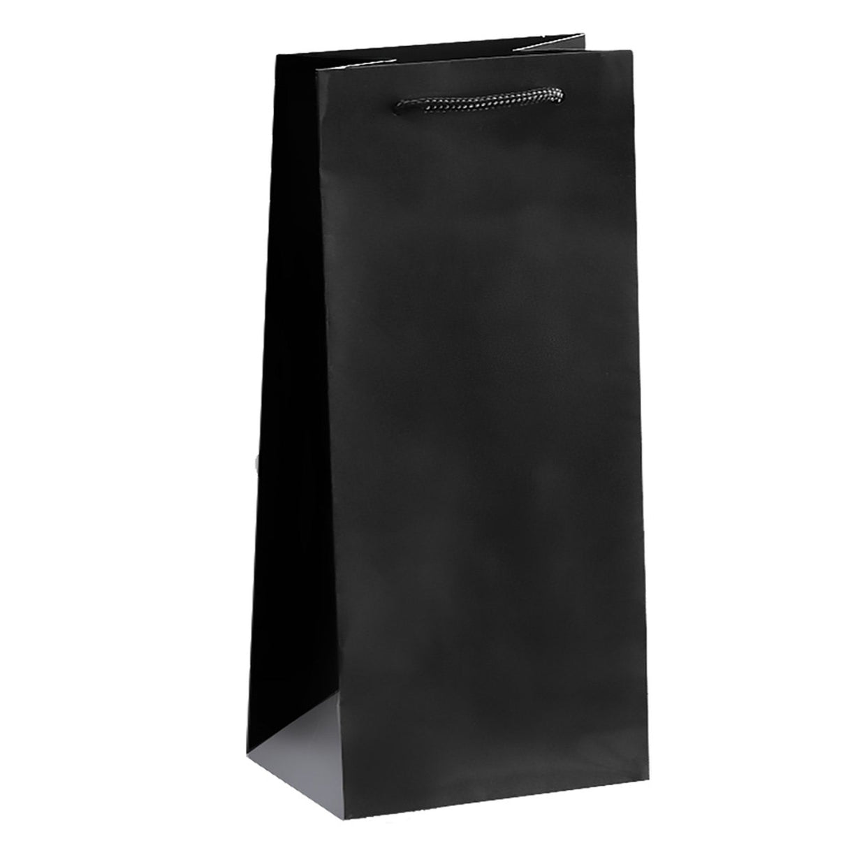Matte Black - Matte Euro Tote - 6-1/2 x 3-1/2 x 13"