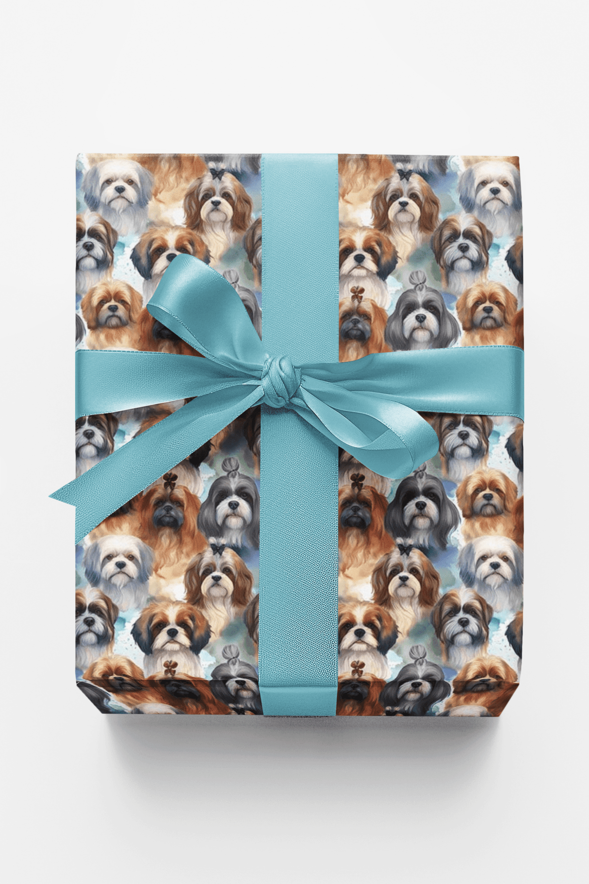 Festive Shih Tzu Frolic