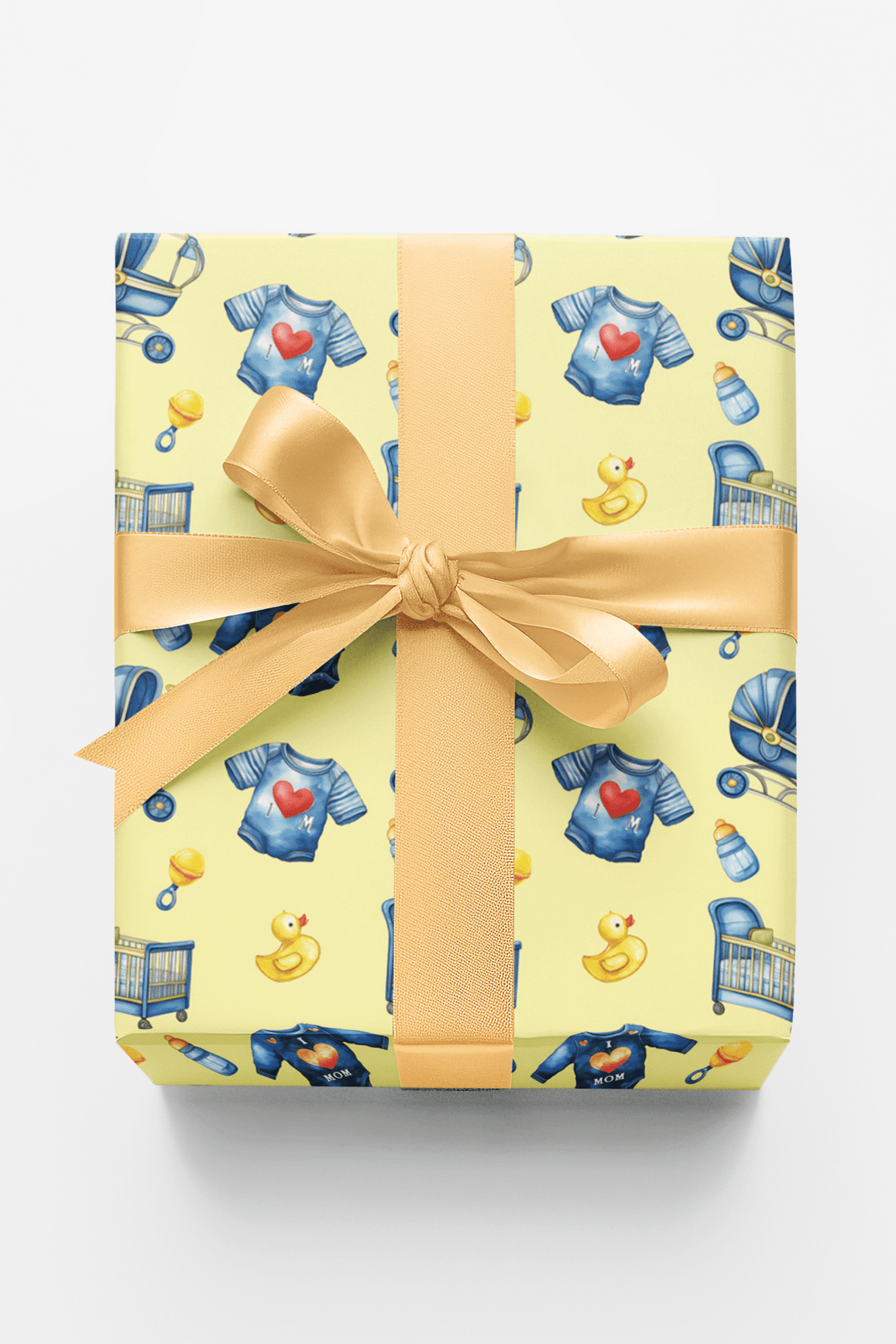 I Love Mom - Yellow