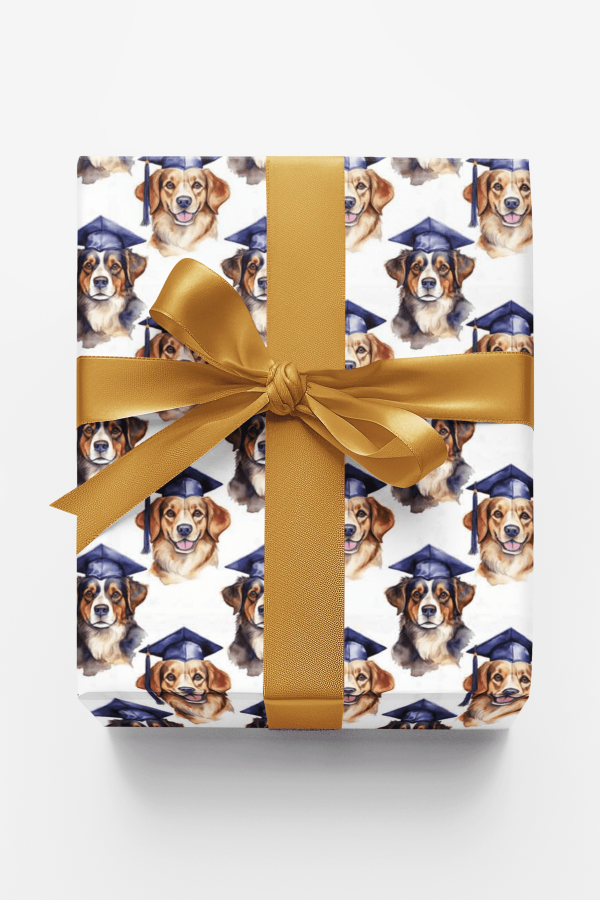 Paws & Tassels - Dogs in Graduation Caps Wrapping Paper