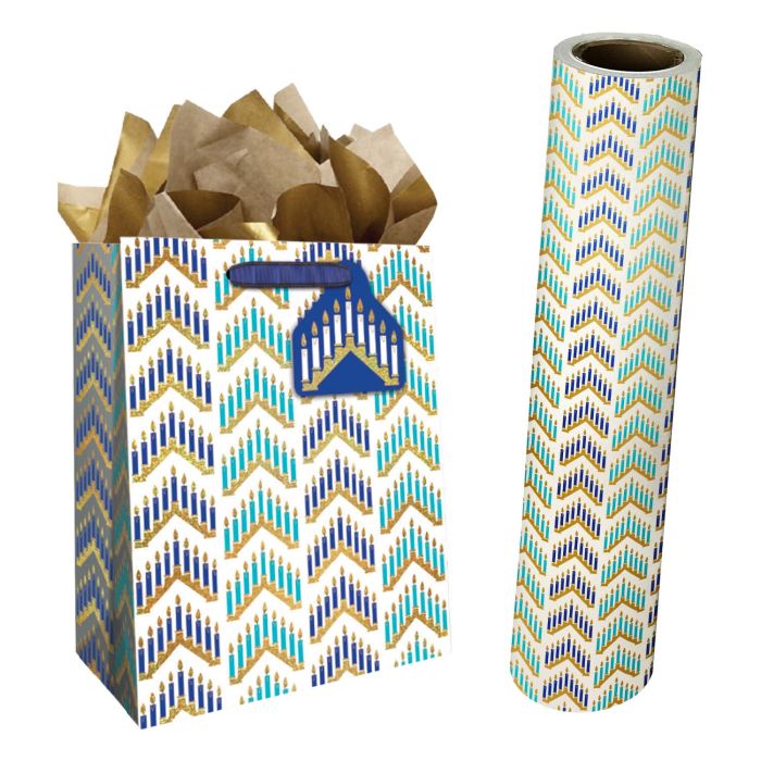 Modern Hanukkah Gift Bags & Wrapping Paper