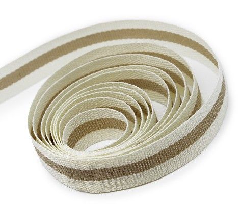 Tan - Natura Ribbon - 5/8" x 50 Yards