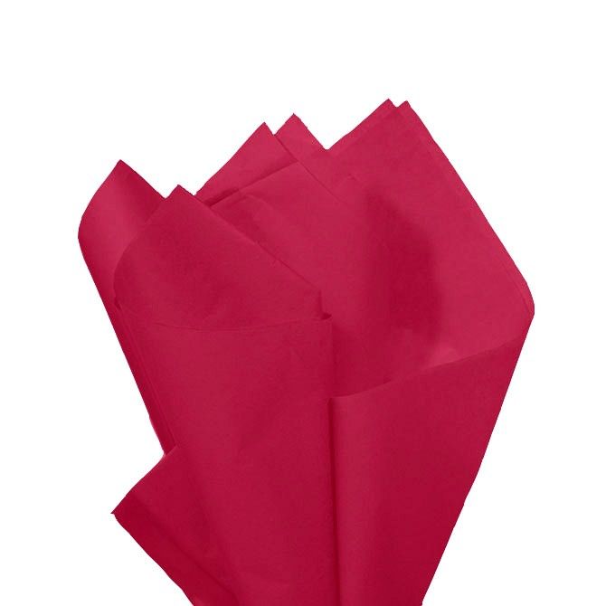 Deep Scarlet - Tissue - Ream - 20" x 30" - Quire Folded