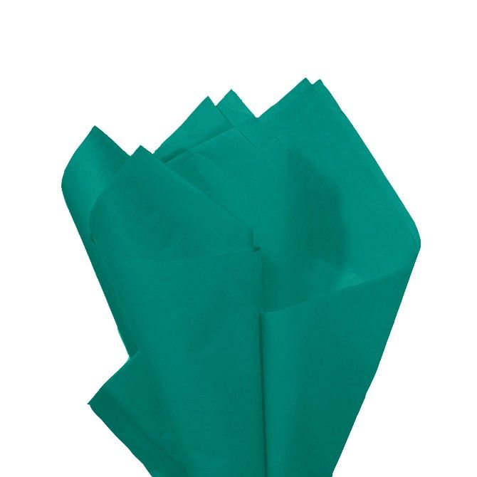 Teal - Tissue - Ream - 20" x 30" - Quire Folded