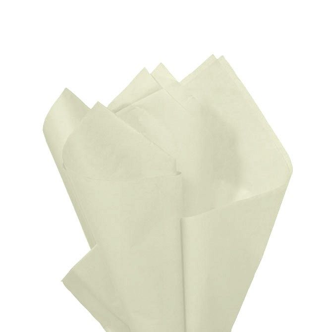 Creme - Tissue - Ream - 20" x 30" - Quire Folded