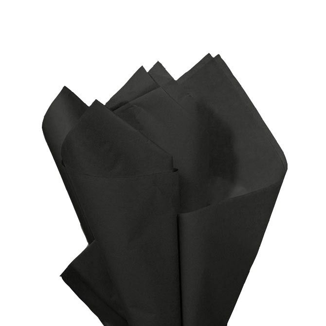 Black - Tissue - Ream - 20" x 30" - Quire Folded