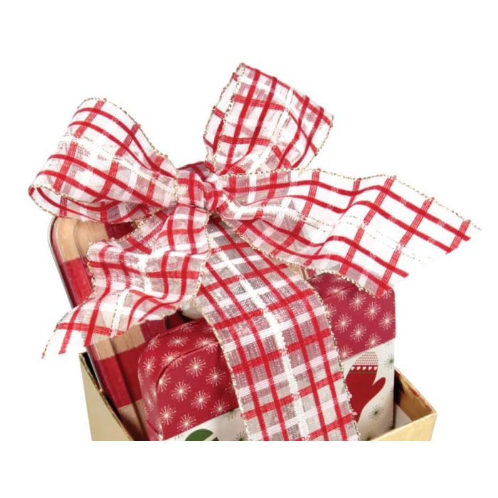 Novel Plaid Ribbon