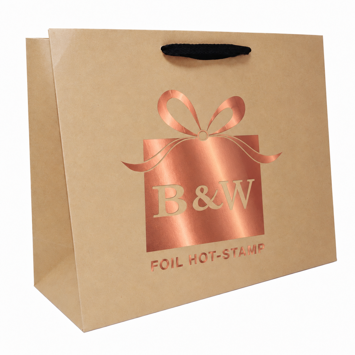16 x 6 x 12" / 1 Color Foil Hot-Stamp / Case/100