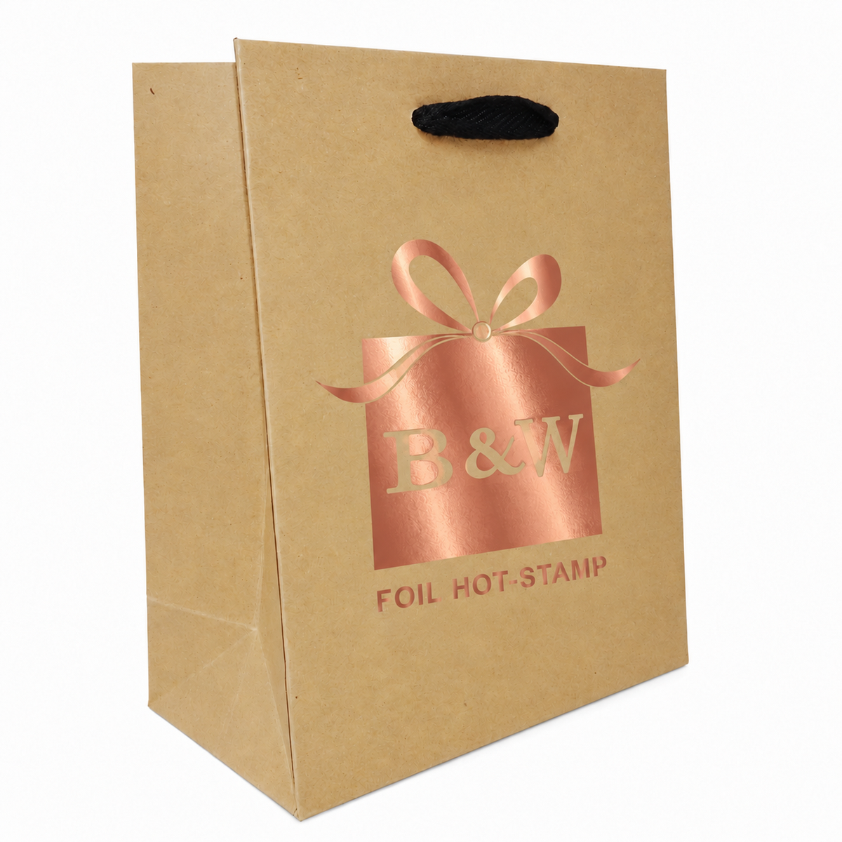 5.5 x 3.25 x 13" / 1 Color Foil Hot-Stamp / Case/100
