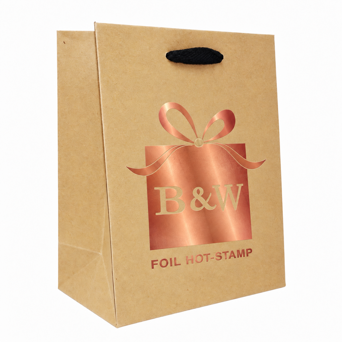 8 x 4 x 10" / 1 Color Foil Hot-Stamp / Case/100