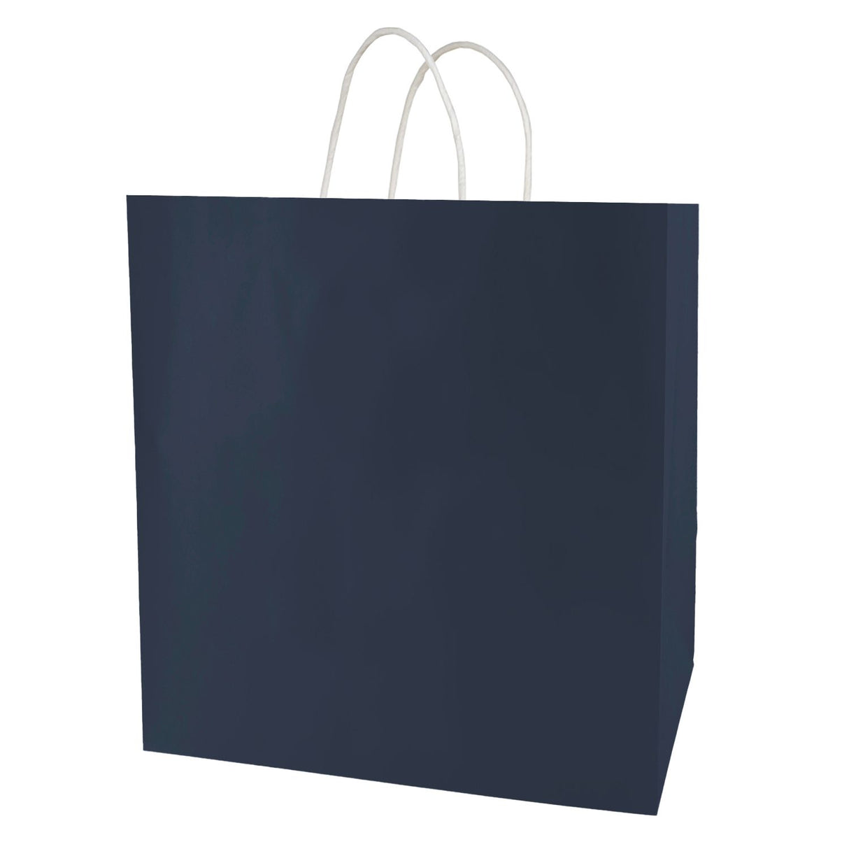 Nautical Navy Blue - Smooth Top Egde Shopping Bag - 16 x 7 x 19"