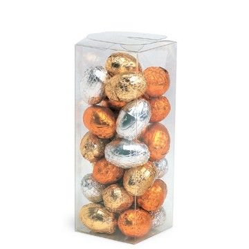 Clear - Petal Top Candy Box - 2-1/4 x 2-1/4 x 6"