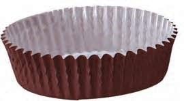 Brown - Ruffled Baking Cup - 4.7 Dia. x 1.2"