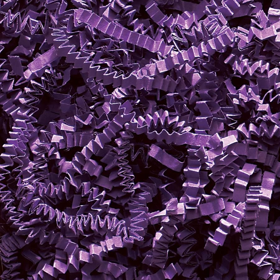 Purple - Crinkle Cut Basket Shred - 10 lb Box