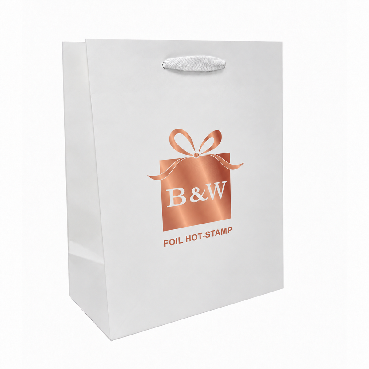 8 x 4 x 10" / 1 Color Foil Hot-Stamp / Case/100