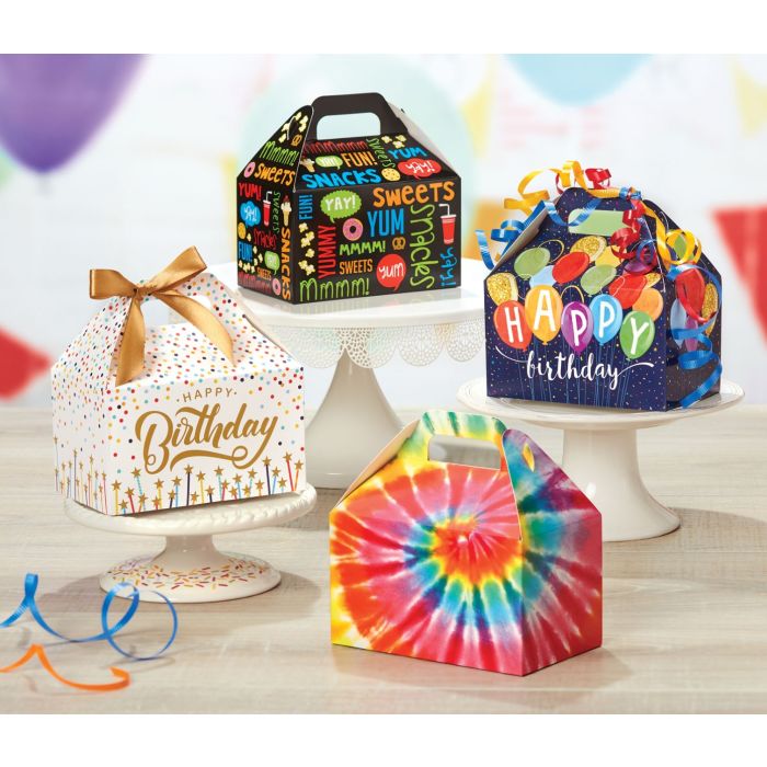 Party Favor Gable Boxes