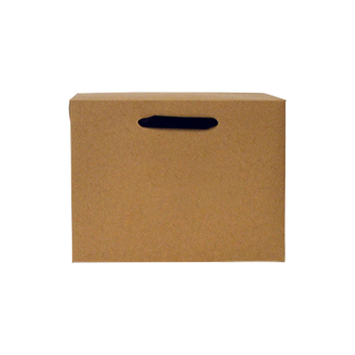 Natural Kraft - Euro Box Bag - 9 x 4 x 7"