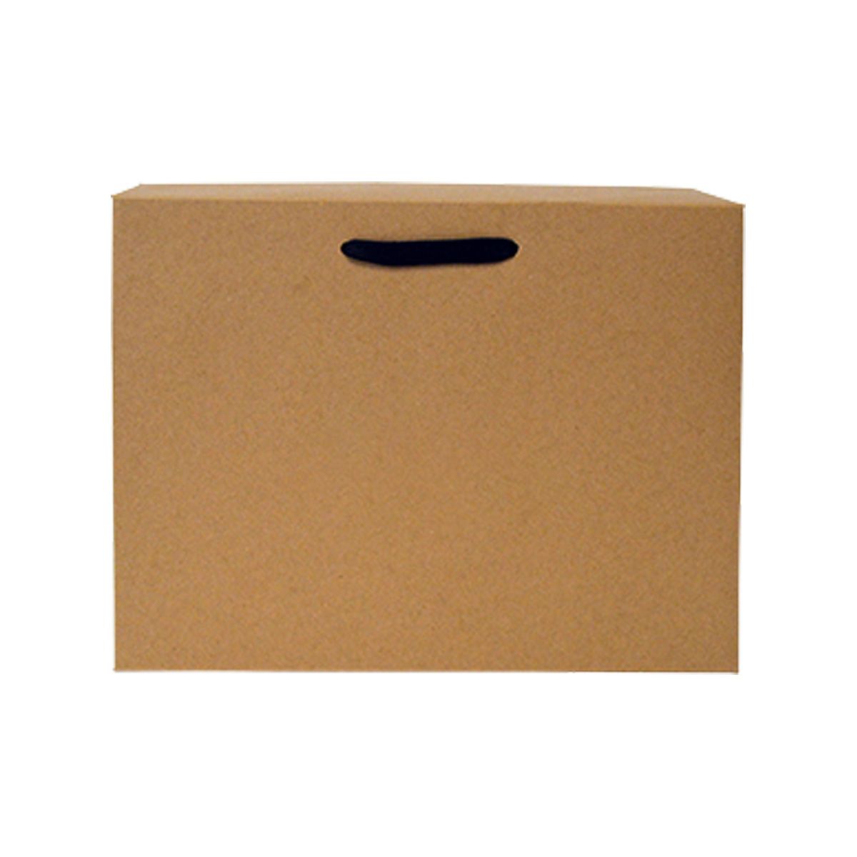 Natural Kraft - Euro Box Bag - 12 x 4 x 9.5"