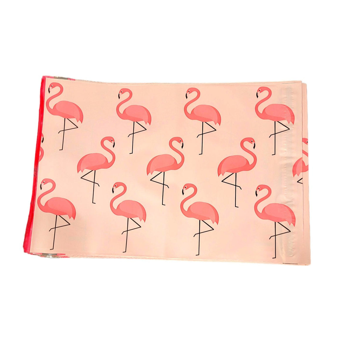 Pink Flamingo Poly Mailers Size 10x13 Colorful Shipping Bags
