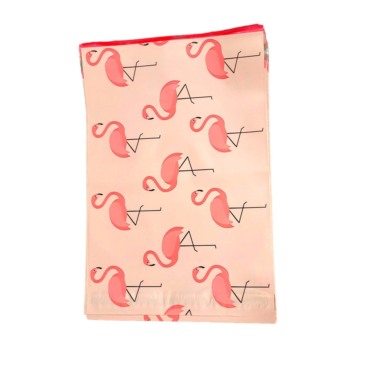 Pink Flamingo Poly Mailers Size 10x13 Colorful Shipping Bags