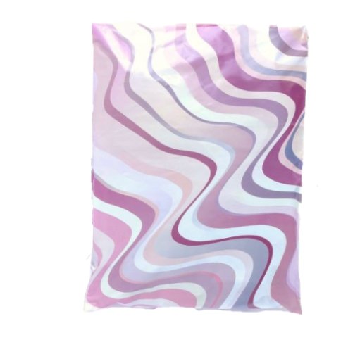 Pink Purple Abstract Poly Mailers Size 10x13 Shipping Bags