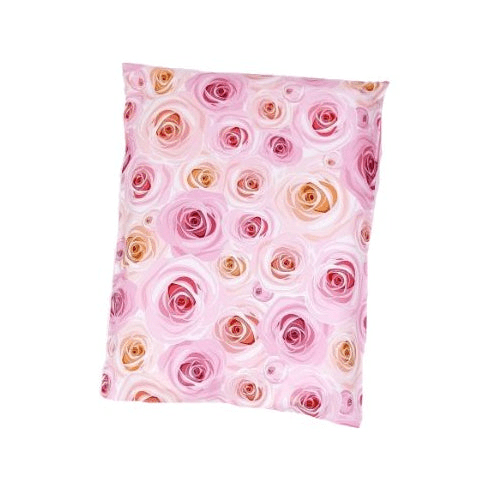 Pink Rose Poly Mailers Size 9x12 Shipping Bags