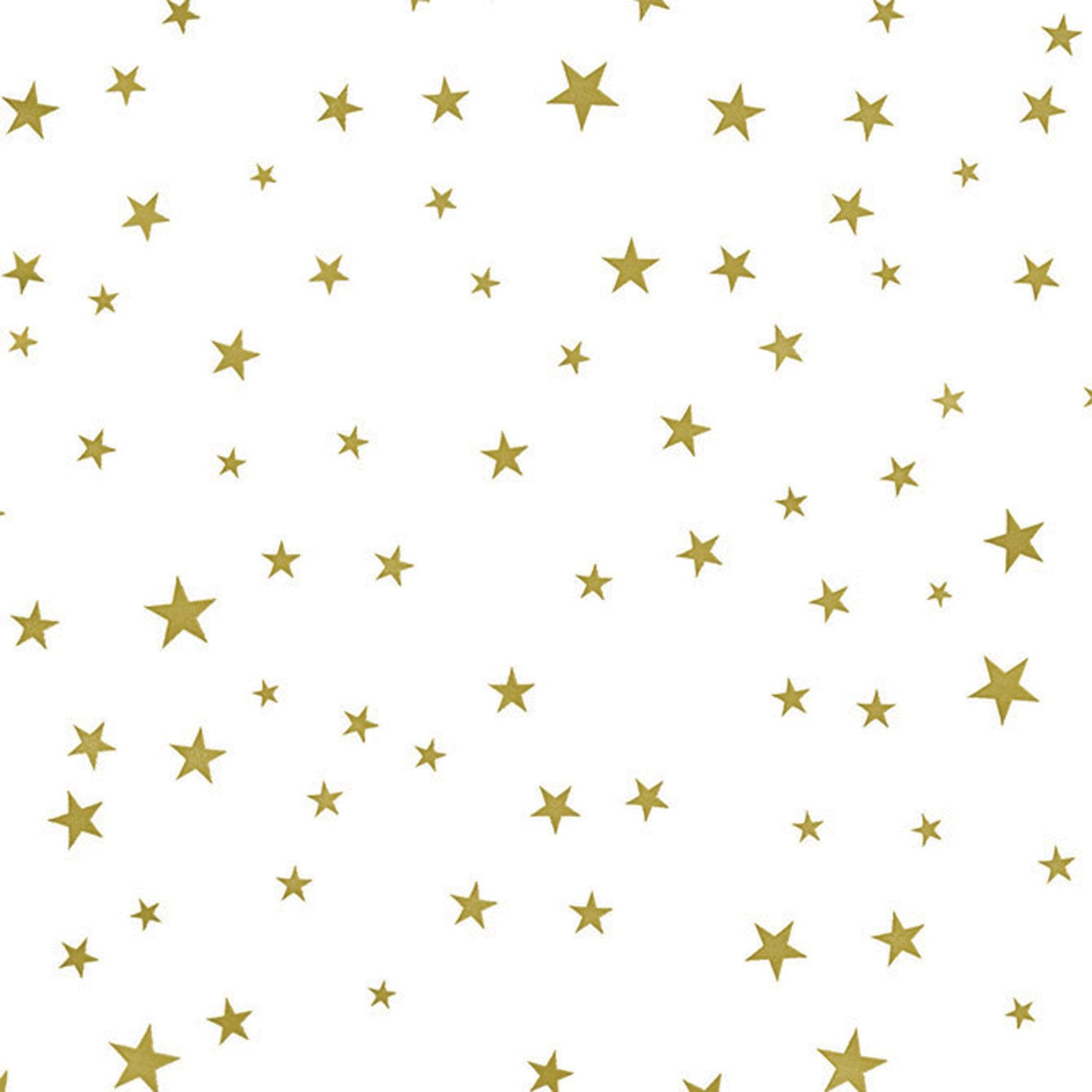 Gold Stars - Poly Roll - 30" x 100'