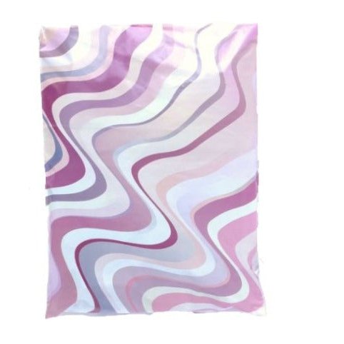 Purple Pink Abstract Poly Mailers Size 14x17 Colorful Shipping Bags