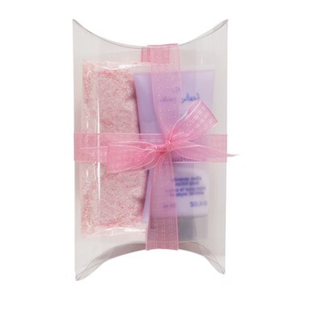 Clear - Clear Pillow Box - (Large) 4 x 1-3/8 x 6"