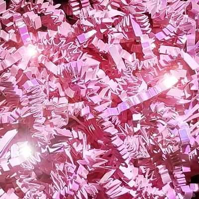 Radiance Light Pink - Crinkle Cut Basket Shred - 10 lb Box