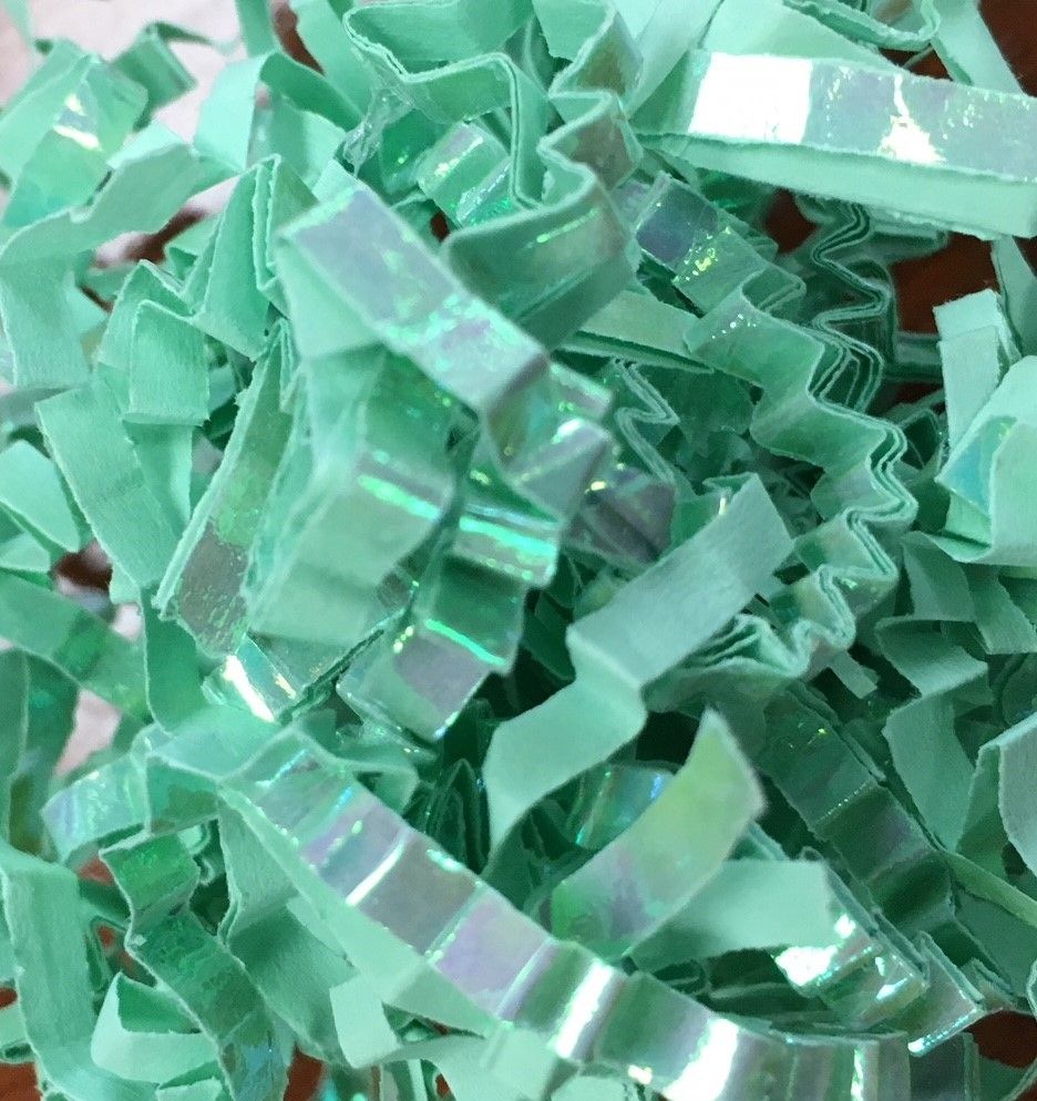 Radiance Mint - Crinkle Cut Basket Shred - 10 lb Box