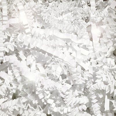 Radiance White - Crinkle Cut Basket Shred - 10 lb Box
