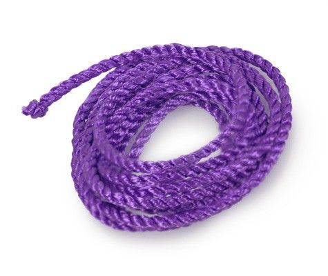 Purple - Rayon Twist Cord - 100 Yards